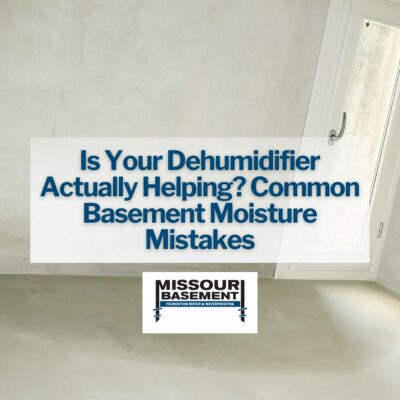 Is Your Dehumidifier Actually Helping? Common Basement Moisture Mistakes