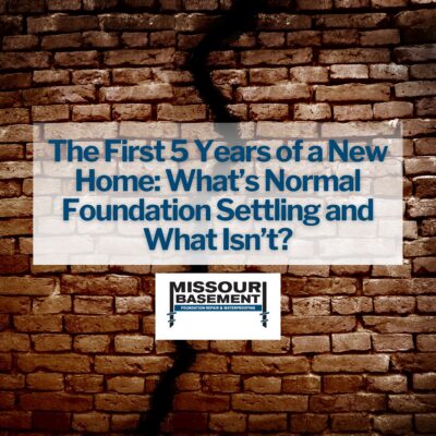 The First 5 Years of a New Home: What’s Normal Foundation Settling and What Isn’t?
