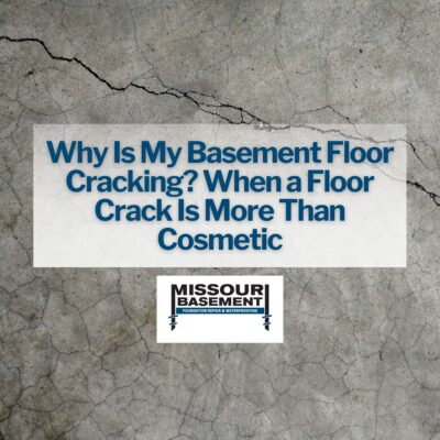 Why Is My Basement Floor Cracking? When a Floor Crack Is More Than Cosmetic